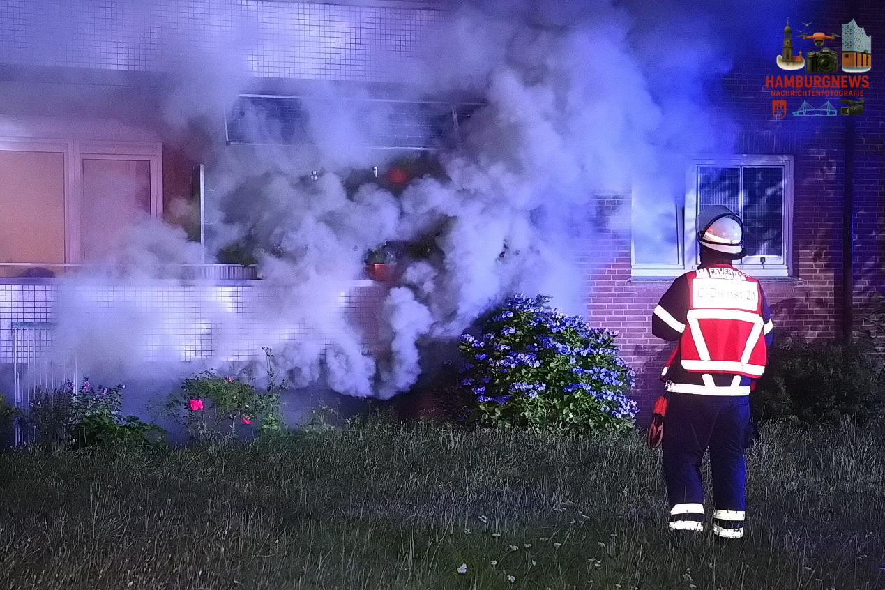 04.08.2025 5 Verletzte bei Kellerbrand