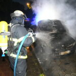 Hamburg Hausbruch - Brandstiftung am PKW