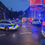 Hamburg Alsterdorf - Bus überfährt zwei Menschen - lebensgefahr