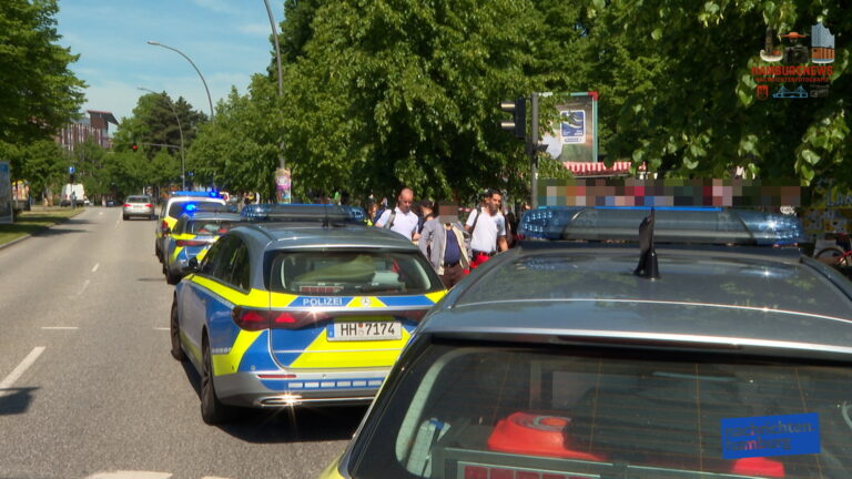Hamburg Bahrenfeld - Schlägerei auf Flohmarkt - 3 verletzte