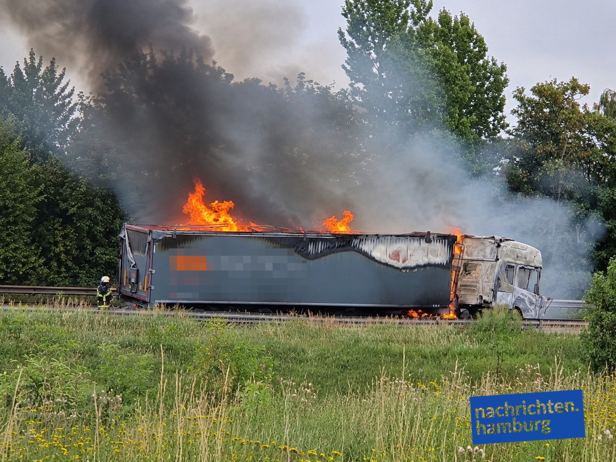 LKW brand A1 Seevetal