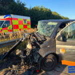 Schwerer Unfall auf der A24: Drei Verletzte – eine Person in Lebensgefahr
