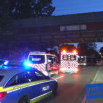 Obdachloser stürzt von Bahnbrücke – Mann schwer verletzt