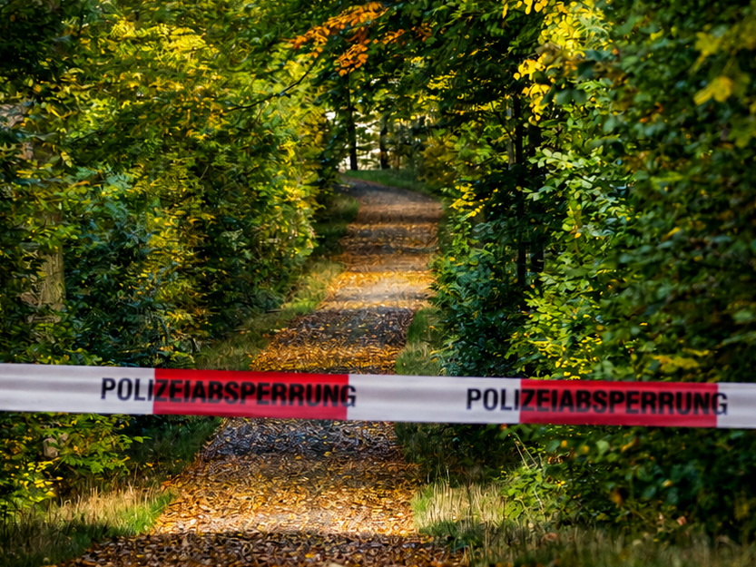 Polizei Wanderweg