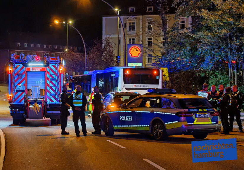 Die Unfallstelle im Überblick