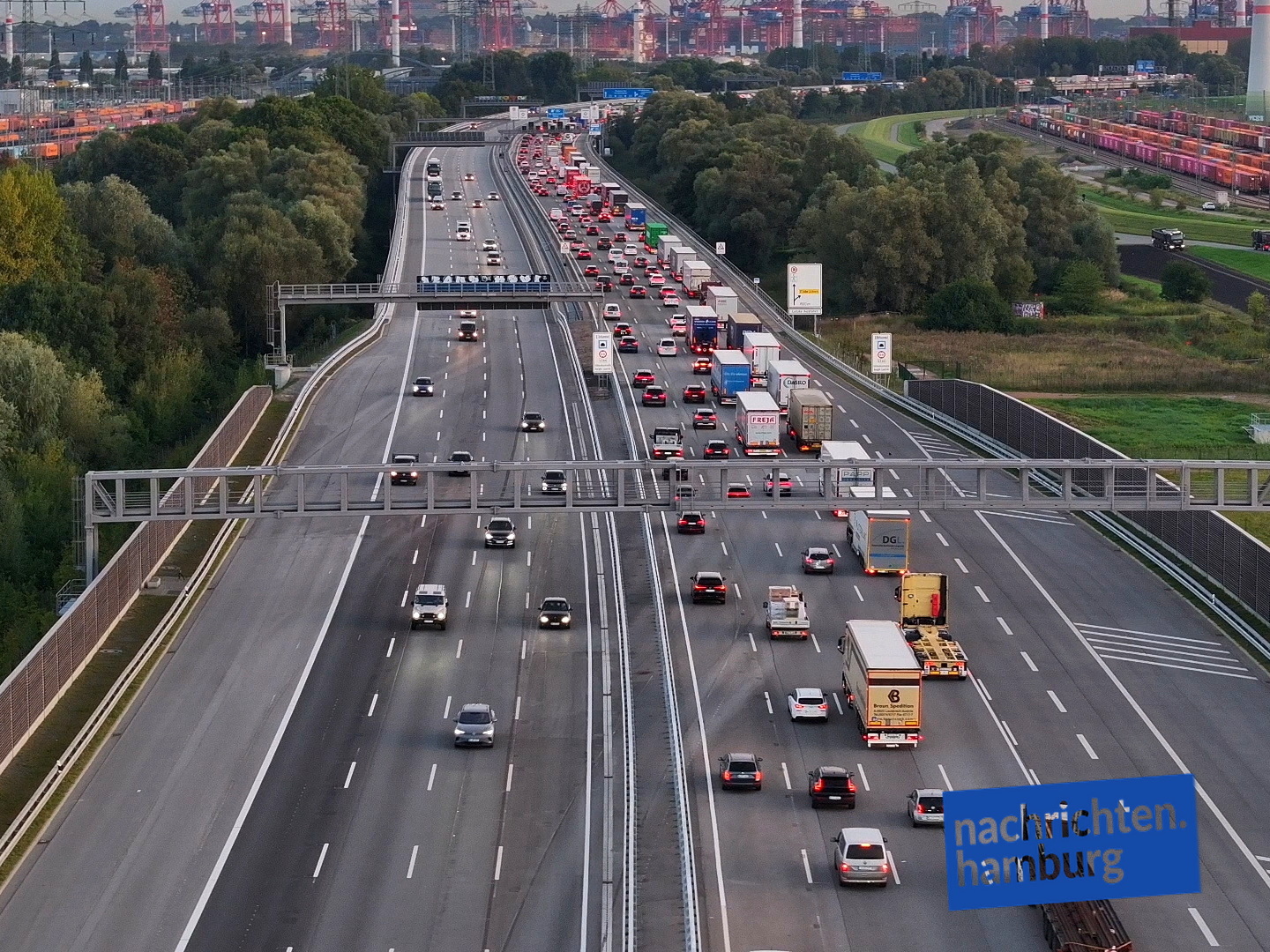 A74 auf allen Spuren befahrbar