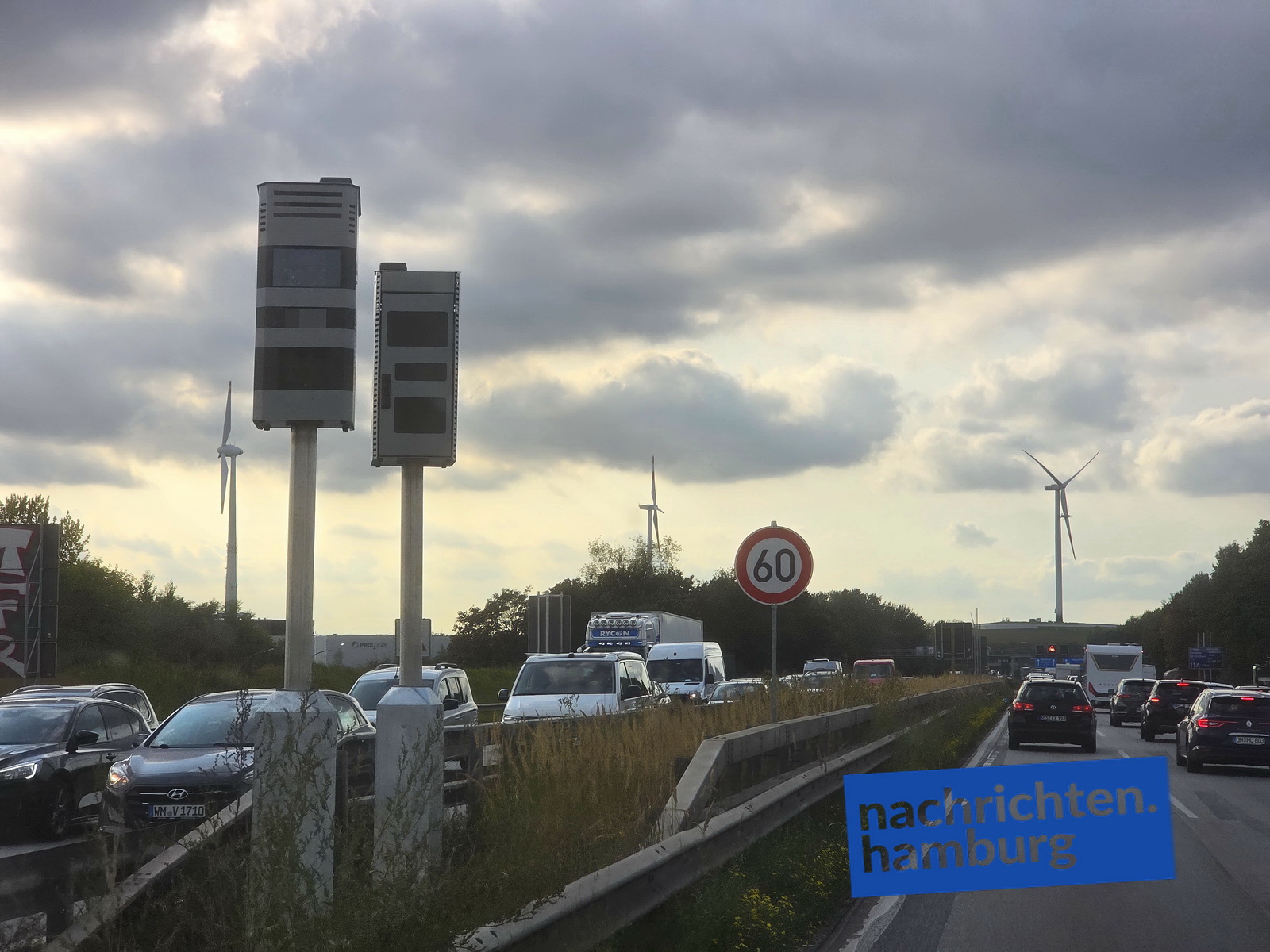 Die neuen Radaranlagen auf den Elbbrücken