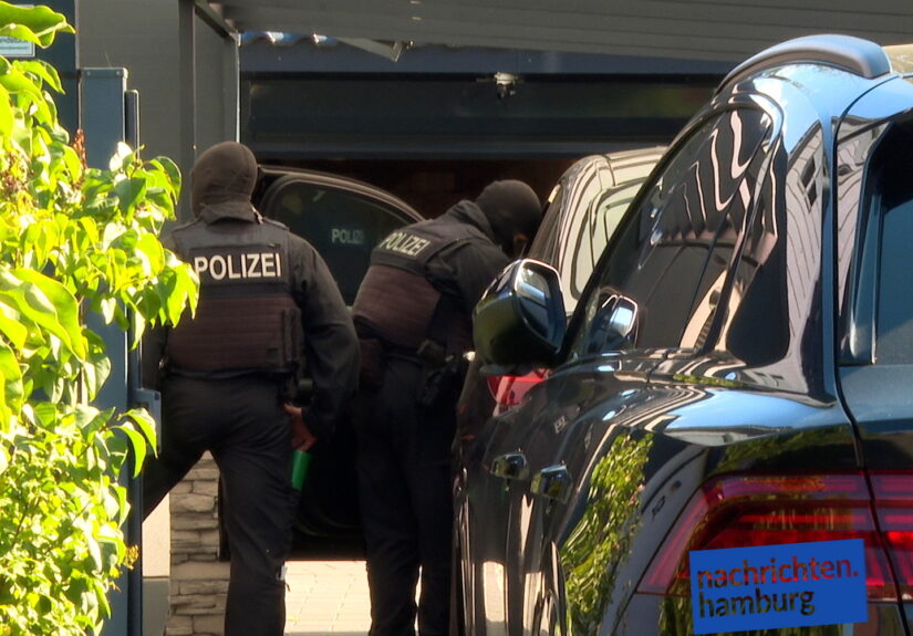 Durchsuchung der Autos