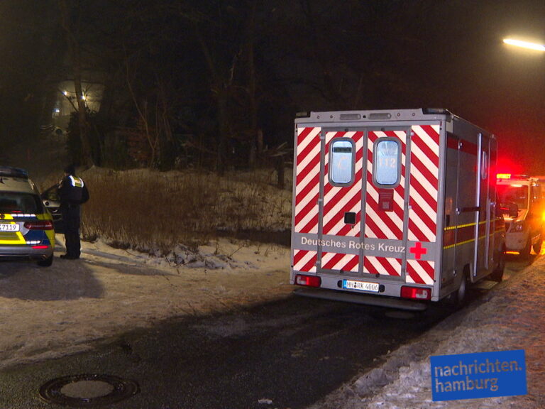 Der Einsatzort im Göhlbachtal in Februar