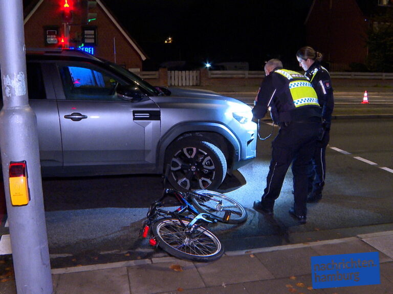 Unfall Cuxhavener Straße Bauernweide Kind auf fahrrad angefahren