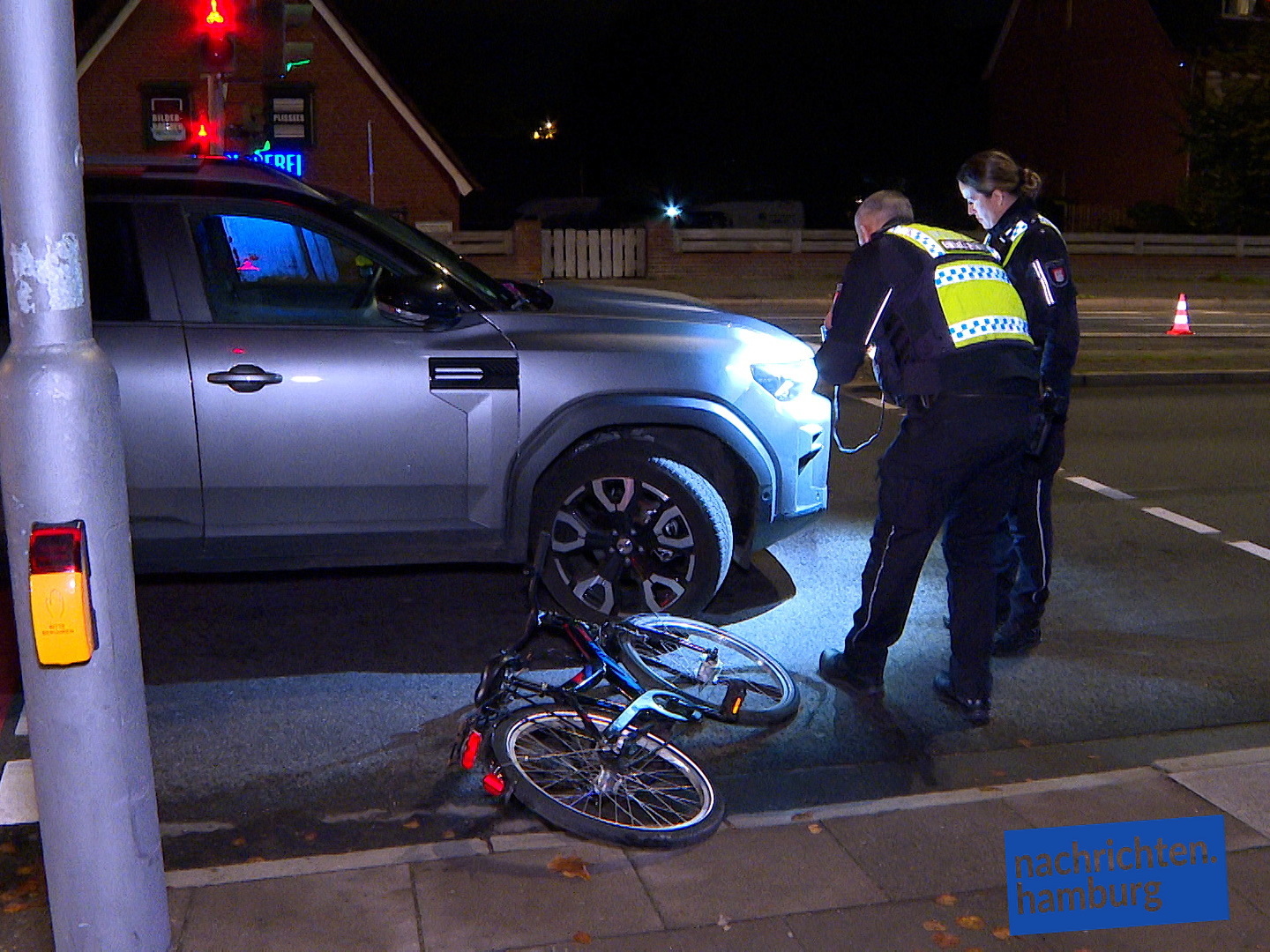 Unfall Cuxhavener Straße Bauernweide Kind auf fahrrad angefahren