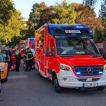 Viele Einsatzkräfte an der Einsatzstelle